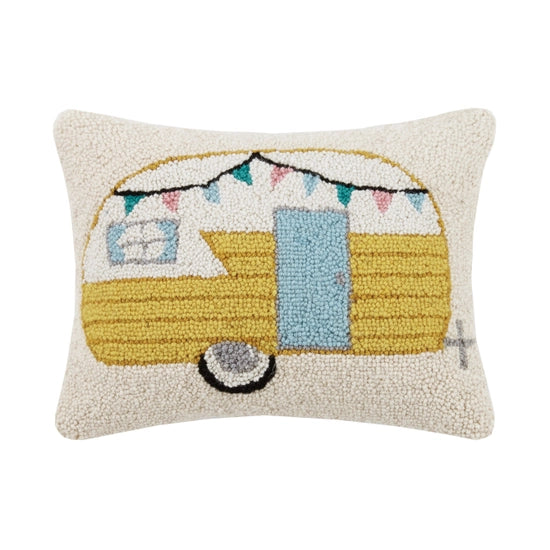 Vintage Camper Pillow