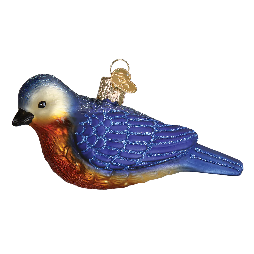 Western Bluebird Ornament