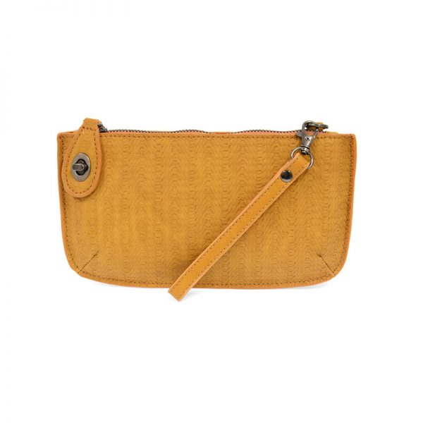 Woven Turn-Lock Clutch &amp; Wristlet